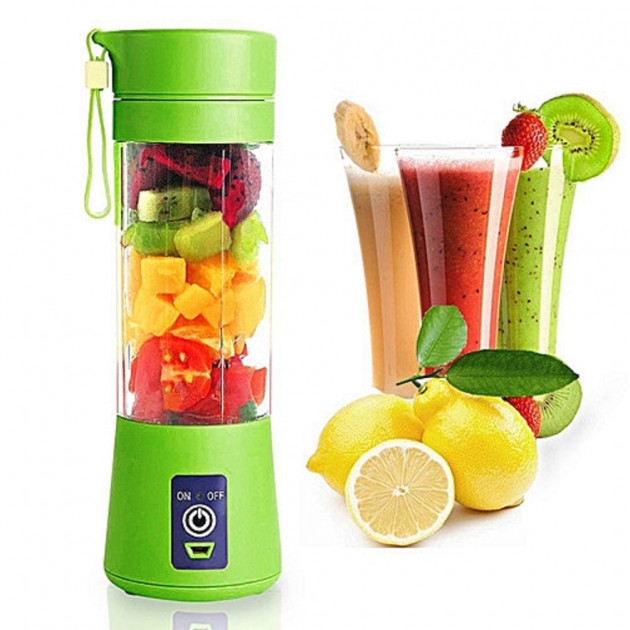 Блендер Smart Juice Cup Fruits USB – Фітнес-блендер портативний для смузі та коктейлів Блендер Smart Juice Cup Fruits USB – Фітнес-блендер портативний для смузі та коктейлів