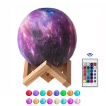 Настільний 3D Світильник-нічник Magic Moon з пультом